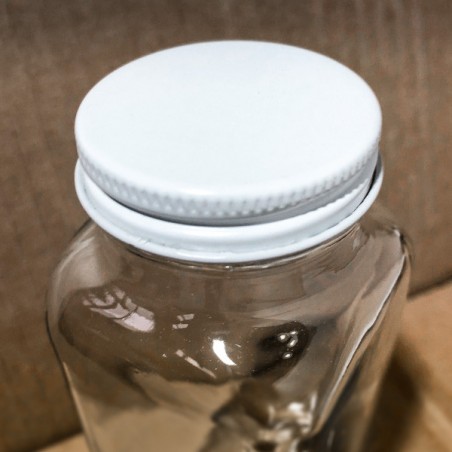 White lid for Dairy Square Bottle