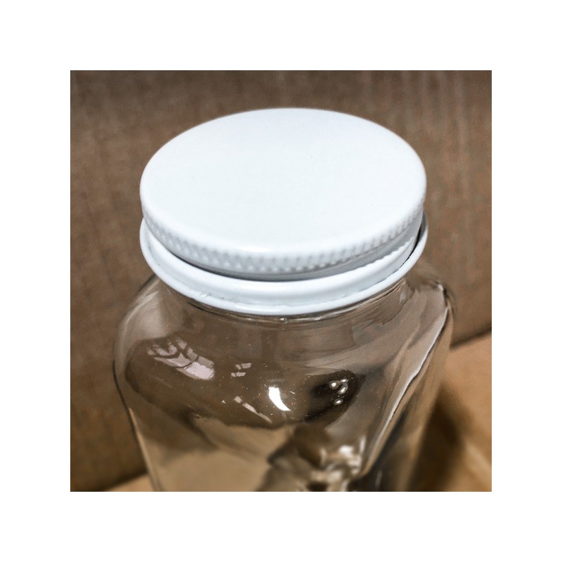 White lid for Dairy Square Bottle