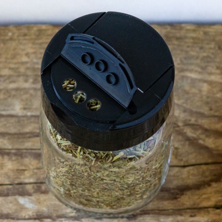 reCAP Mason Jars mini Flip Cap  BLACK - Made in USA