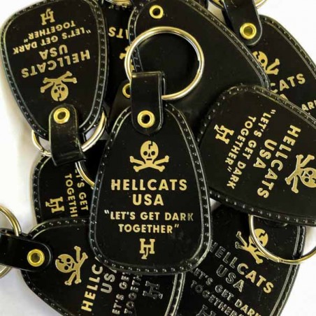 Hellcats USA Keychain – Black - made in USA