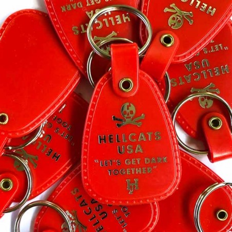 Hellcats USA Keychain – Red - made in USA