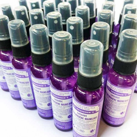 Organic Hand- Hygiene Spray - Lavender- Dr Bronner's- made in USA