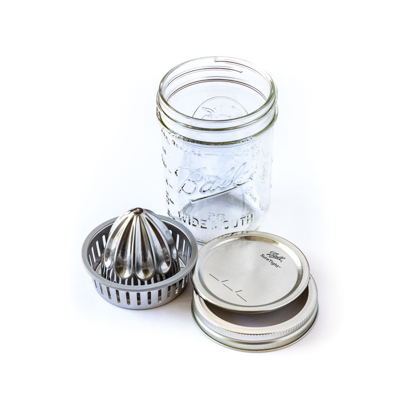 Mason Jar stainless steel juicer 16oz Wide