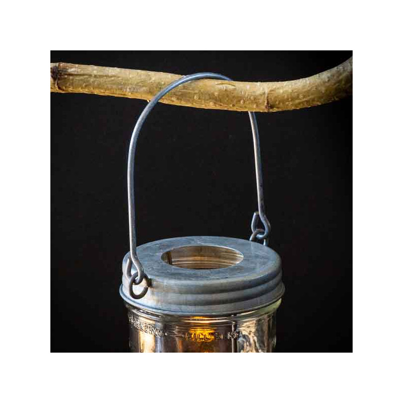 Download Galvanized metal tea light holder Wide Yellowimages Mockups