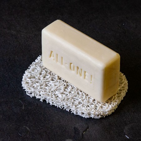 Support de savon en fibre bio.SeaLark Blanc