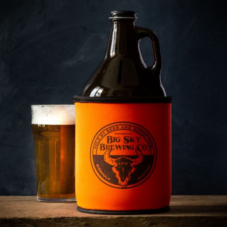 Growler Big Sky 64oz Orange - made in USA