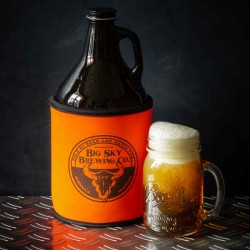 Growler Big Sky 64oz Orange - made in USA