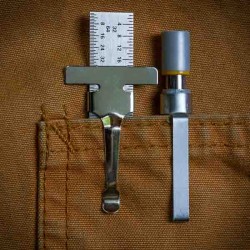 Pocket Linear Measuring Device. made in USA