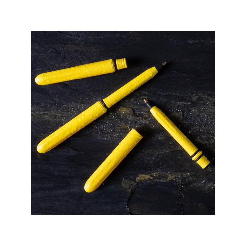 Pokka Pens Yellow - made in USA