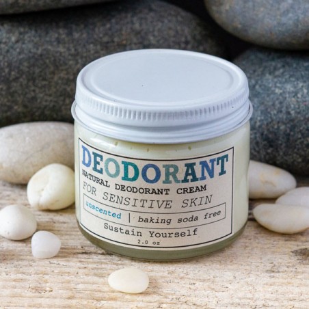 Unscented deodorant cream - bio - Made in USA