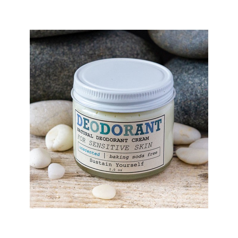 Unscented deodorant cream - bio - Made in USA