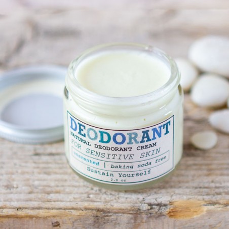 Unscented deodorant cream - bio - Made in USA