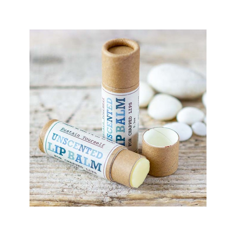 UNSCENTED Lip balm - bio - Made in USA