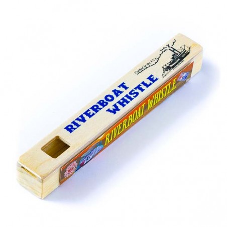 WOODEN RIVERBOAT WHISTLE  - Made in USA