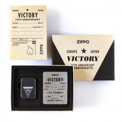 Coffret ZIPPO® 75e anniversaire - Made in USA
