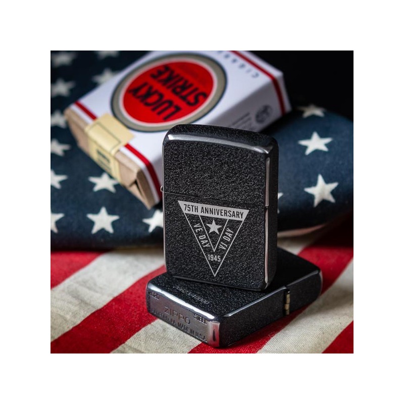 Coffret ZIPPO® 75e anniversaire - Made in USA