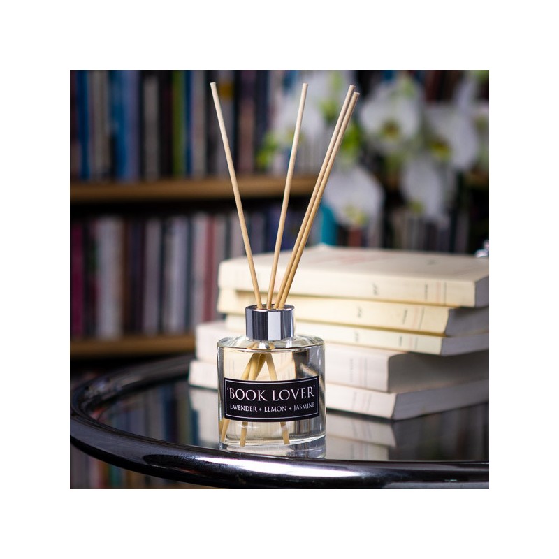 DIFFUSEUR DE PARFUM D’AMBIANCE BATONNETS « Book Lover »