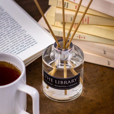 DIFFUSEUR DE PARFUM D’AMBIANCE BATONNETS « The Library »