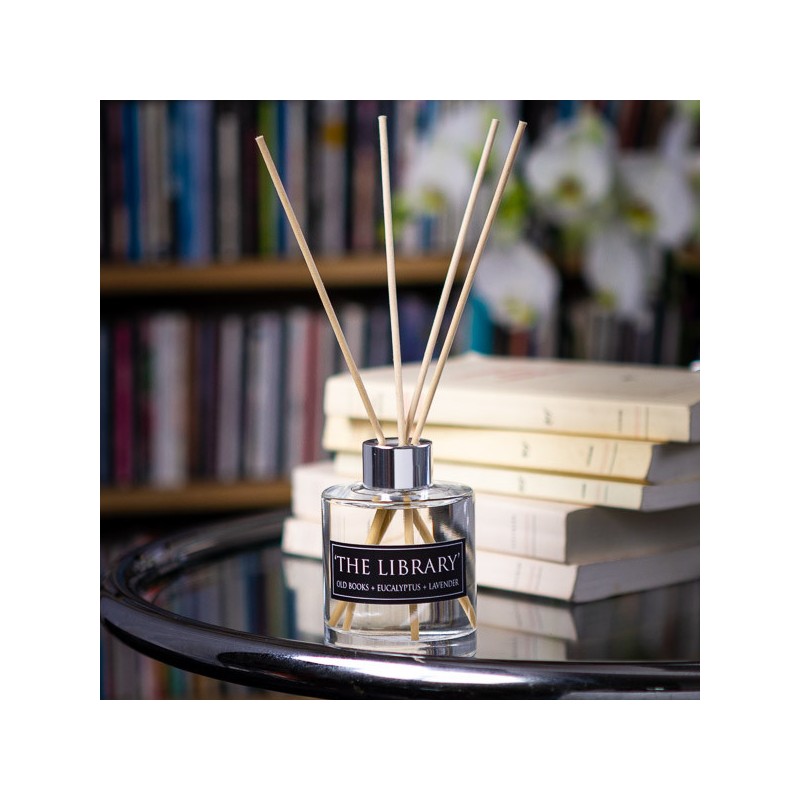 DIFFUSEUR DE PARFUM D’AMBIANCE BATONNETS « The Library »