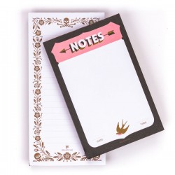 BLOC-NOTES Hirondelle par Hellcats® Made in USA