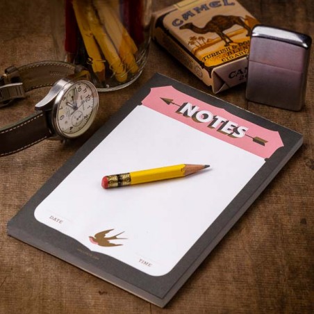 Sparrow Notepad by hellcats® made in USA