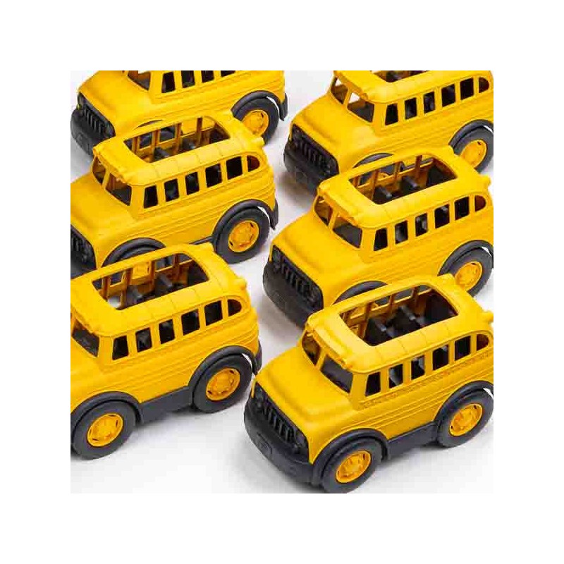 Jouet de Bus T¿¿l¿¿command¿¿, Haute Simulation dans Toutes Les Directions  Conduisant Un Bus Scolaire RC Rechargeable pour Les Enfants(Jaune)