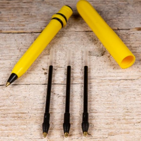 PEN REFILL – Black Ink  POKKA PEN - Made in USA