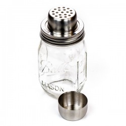 SHAKER MASON JAR Ball 16oz