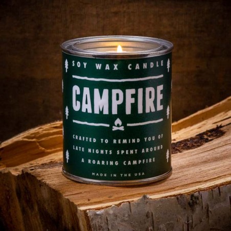 Bougie parfumée "CAMPFIRE" - Made in USA