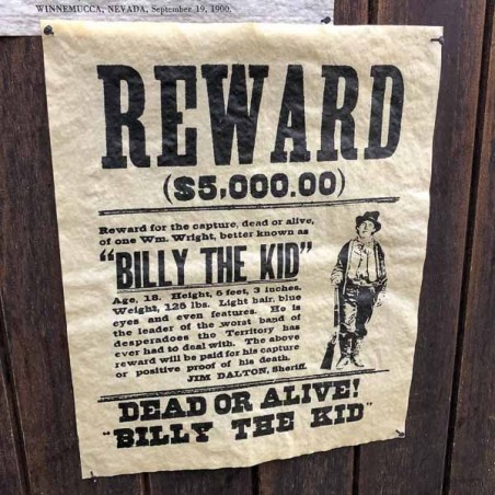 Wild West Outlaws Historical Document Set