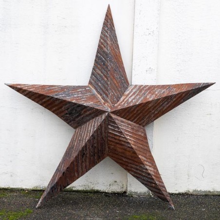 AMISH TIN BARN STAR BLACK made in USA