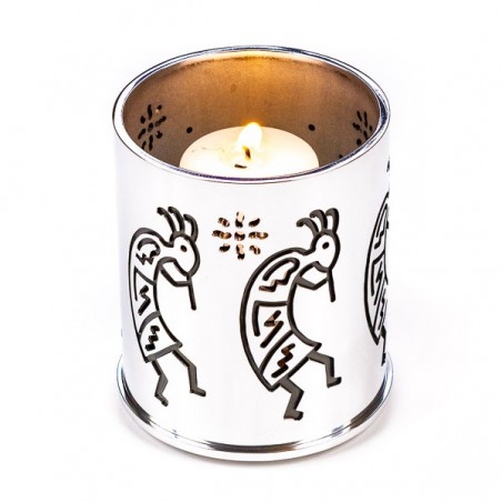 Kokopelli candle holder - Made in USA