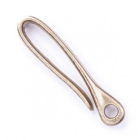 NICKEL KEY LOOP POCKET CLIP - Made in USA