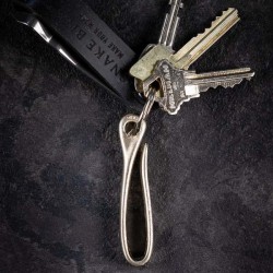 NICKEL KEY LOOP POCKET CLIP - Made in USA