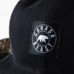 CASQUETTE CANADA BEAST NOIRE - Made in Canada