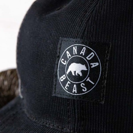 CANADA BEAST CAP BLACK - Made in Canada