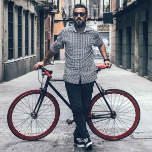 Urban cyclist