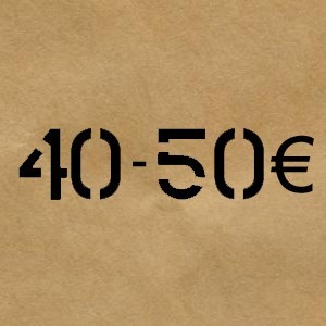 40 € - 50 €